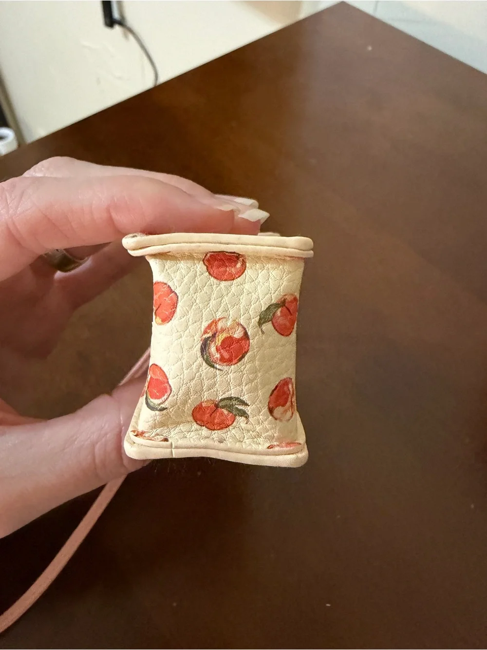 Bath and Body Works x Vera Bradley Peach Print Lipgloss Holder